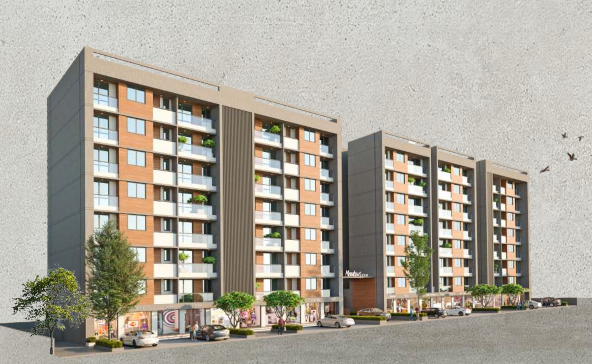 663 sq ft 2 BHK 2T Apartment for Sale in Shree Radhey Infra Meadows