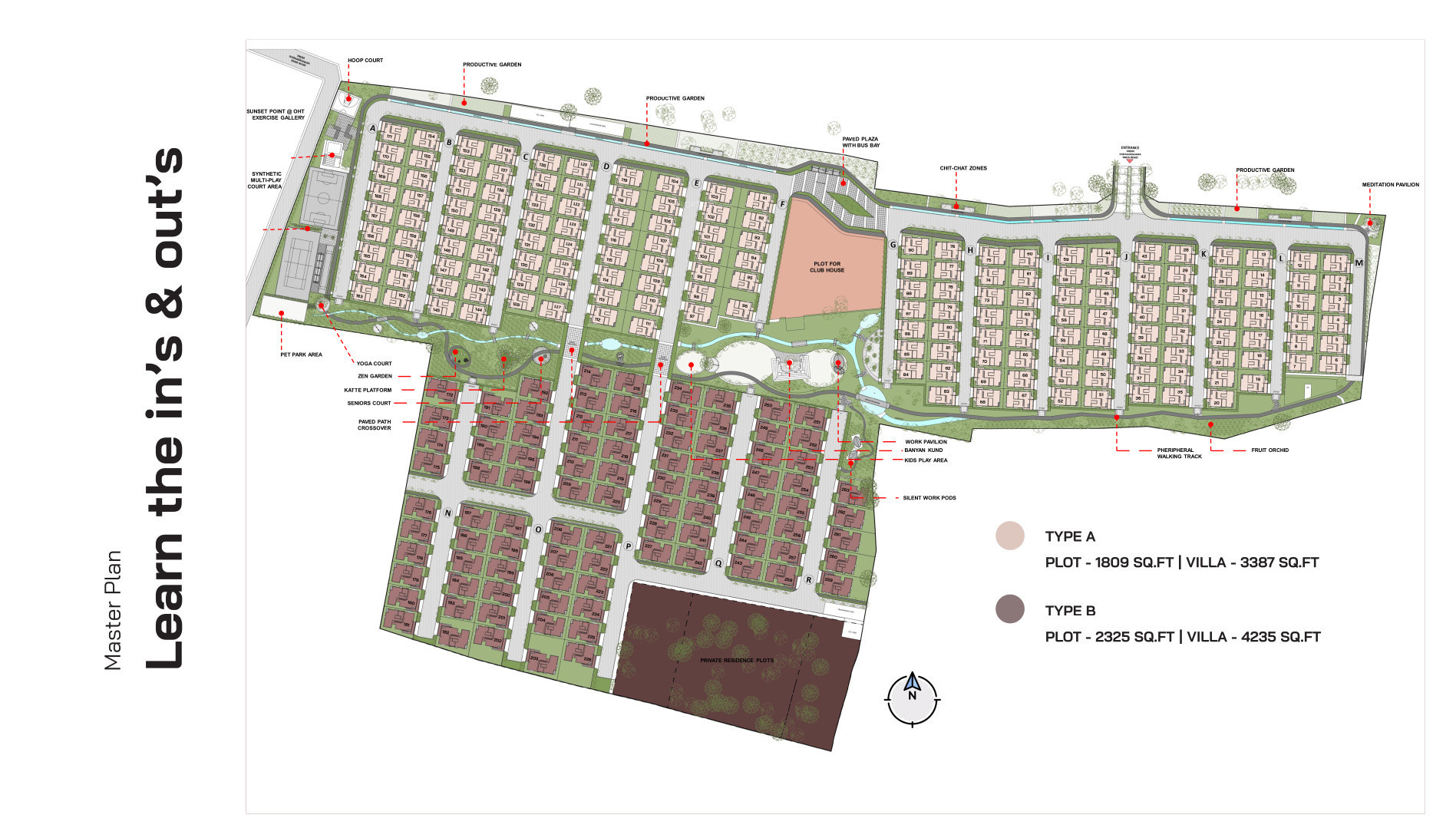 3500 sq ft 4 BHK 4T Villa for Sale in Modern Spaaces Constructions