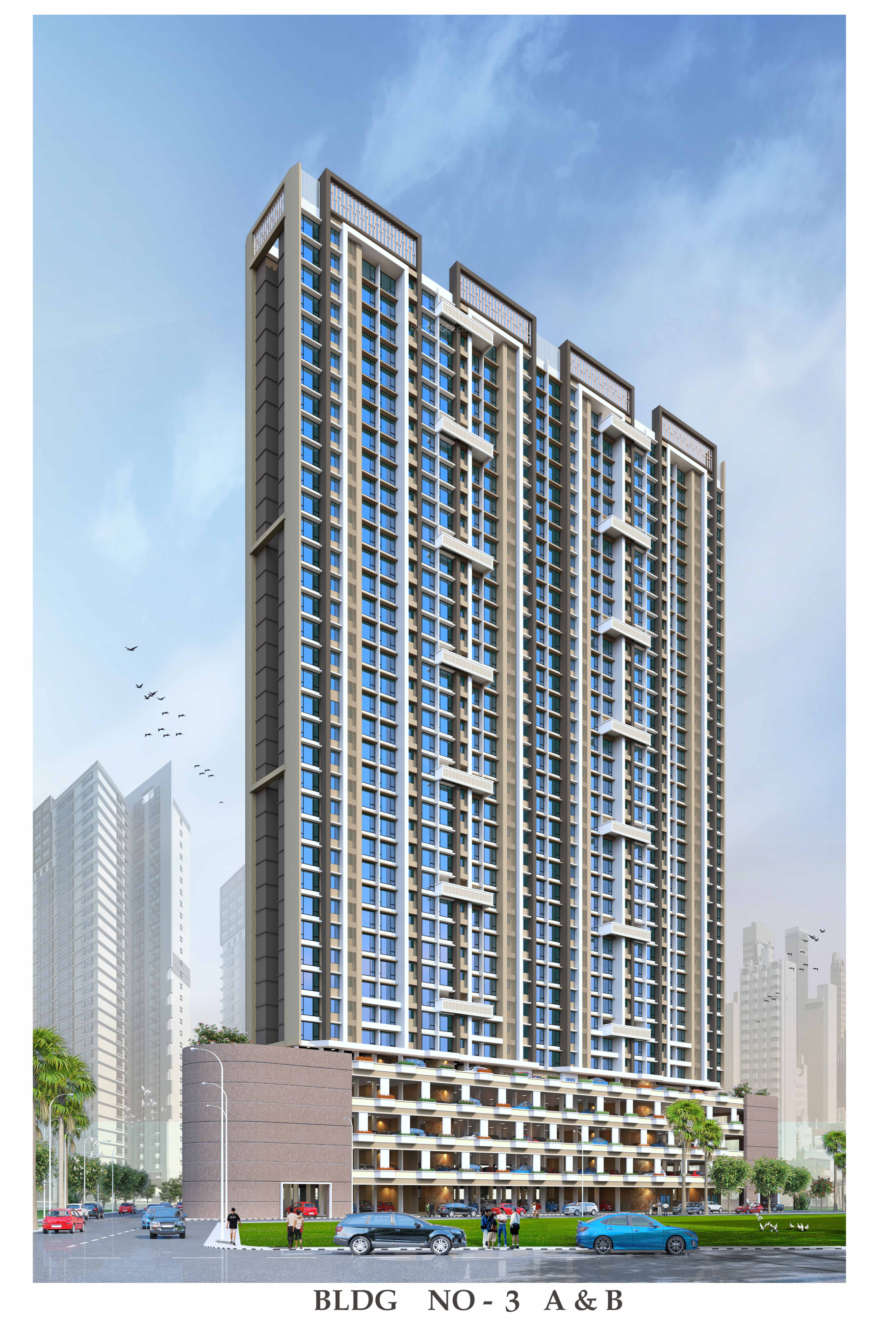 620 sq ft 2 BHK 2T Apartment for Sale in Reyanshp Realty Luxuria Mira