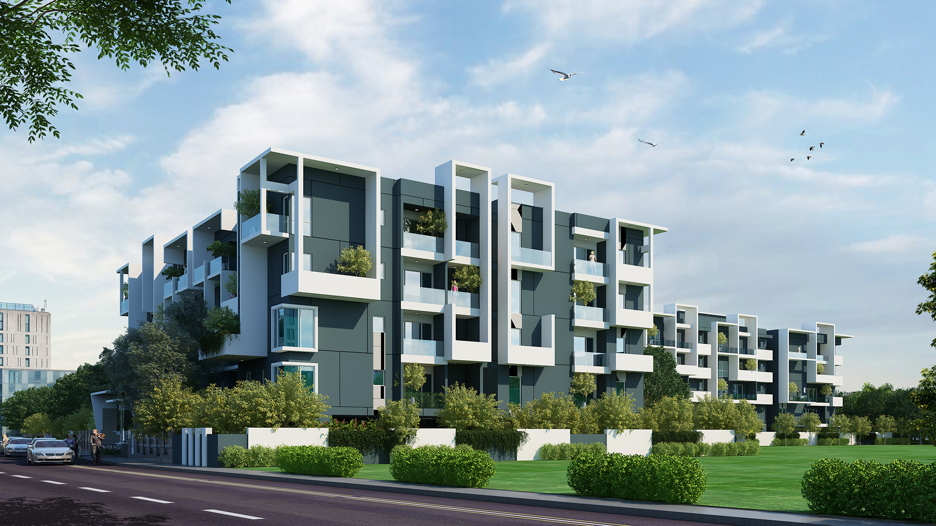 991 sq ft 3 BHK 3T Apartment for Sale in Transformers Estates Aspire