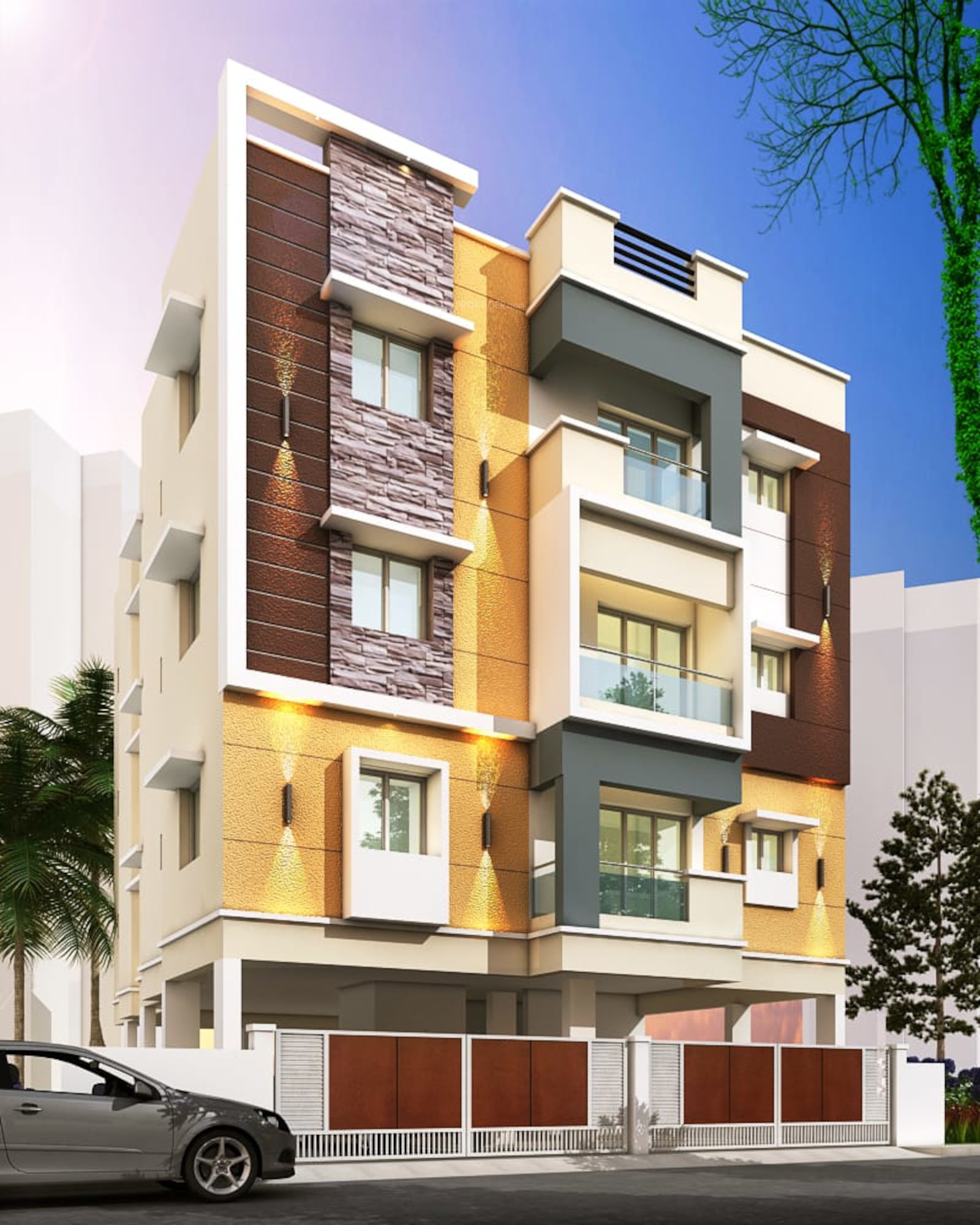 951 sq ft 2 BHK 2T Apartment for Sale in SCPC Homes BVR Perumbakkam Chennai