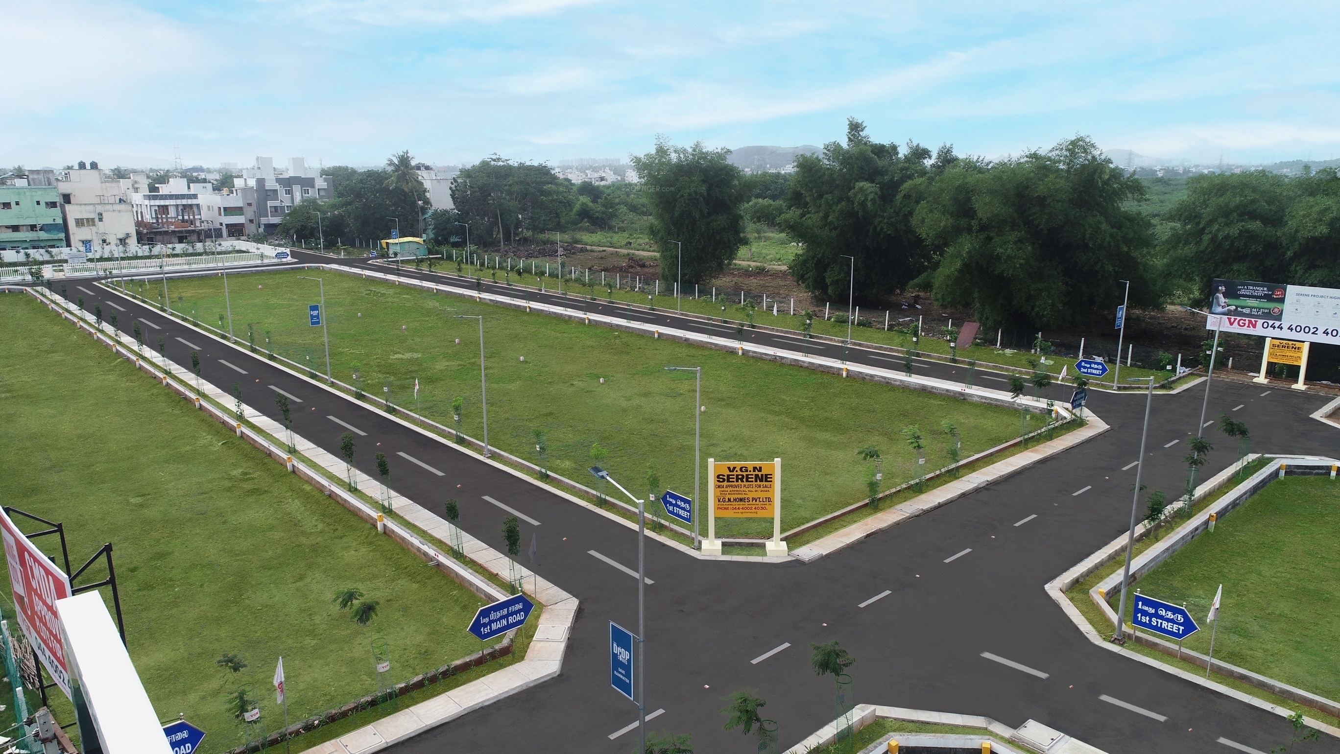 704 sq ft Plot for Sale in VGN Projects Estates Serene Kundrathur Chennai