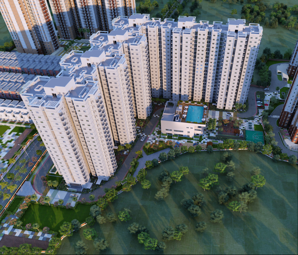 818 sq ft 2 BHK 2T Apartment for Sale in Shriram Properties Codename Golden Ticket Mangadu Chennai