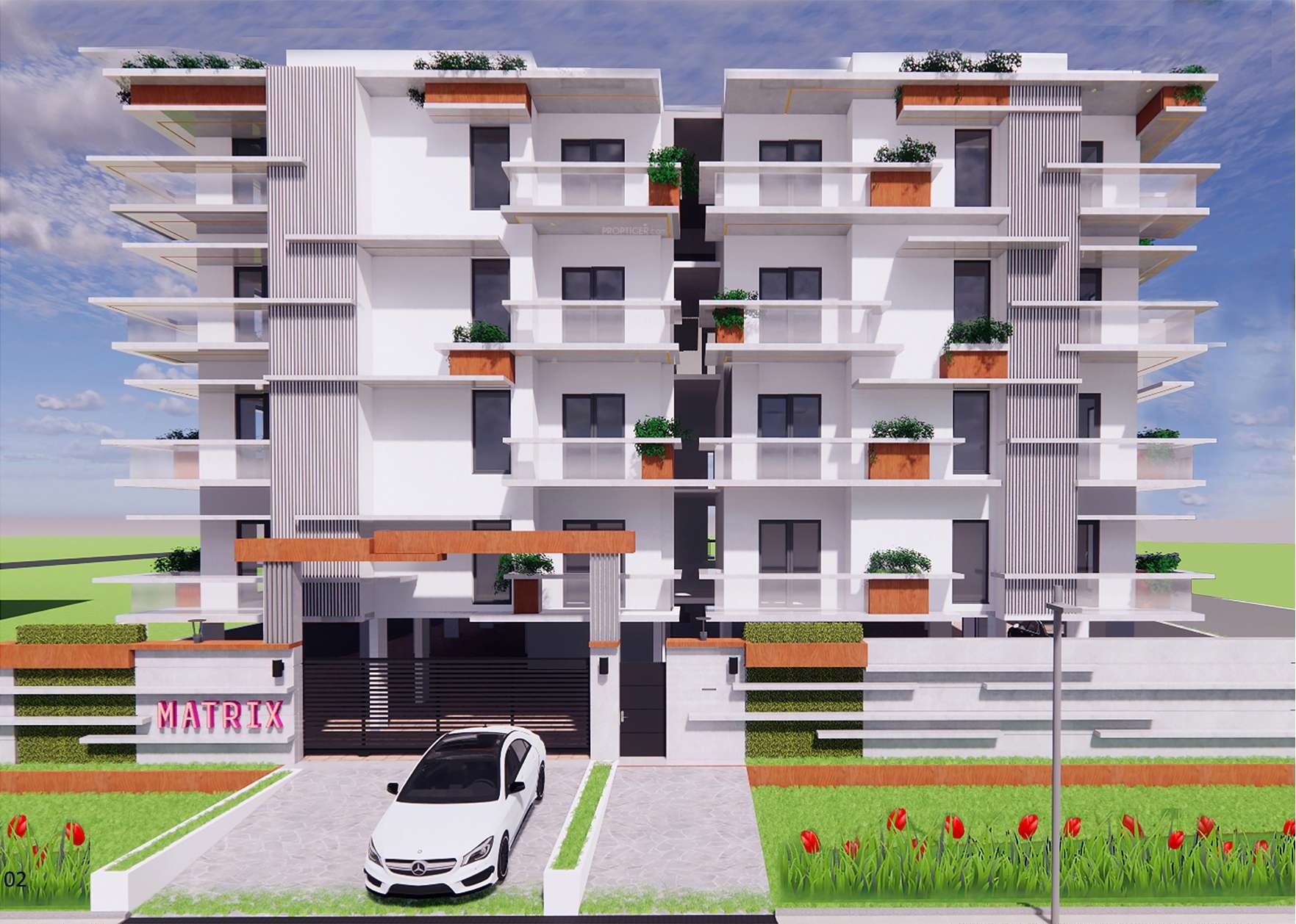 1614 sq ft 3 BHK 3T Apartment for Sale in Ayesha Santosh One