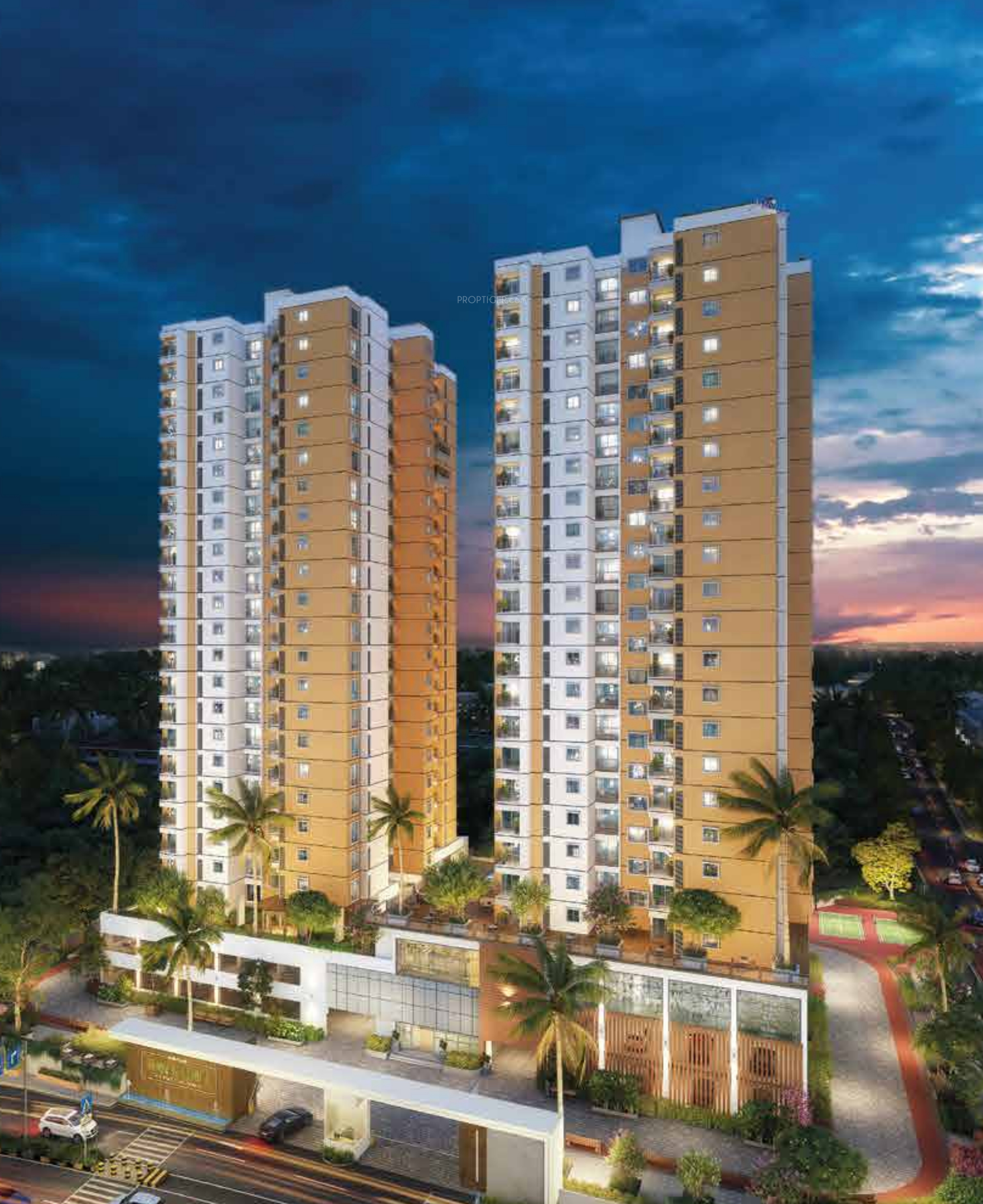 946 sq ft 3 BHK 3T Apartment for Sale in Navami Builders Chamara