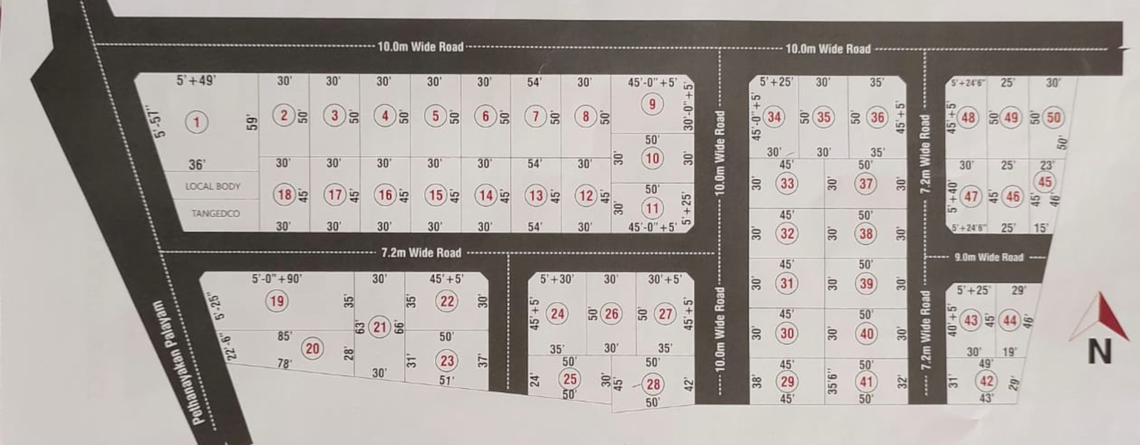 1737 sq ft 1, 2 BHK Plot for Sale in Sky Home Realtors Coimbatore Amman