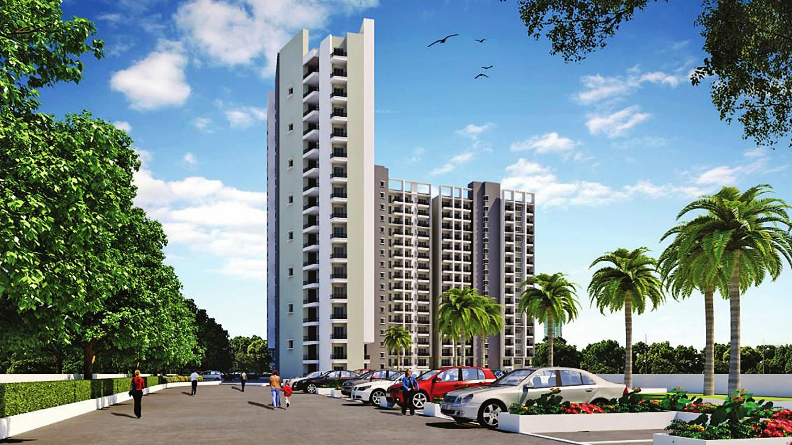 2, 3 BHK Cluster Plan Image Mantri Premero for sale at Sarjapur Road