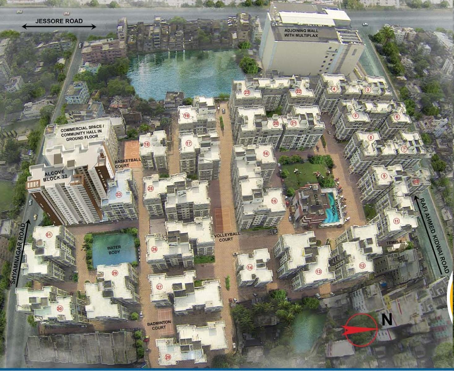 Diamond City North in Dum Dum Park, Kolkata Price, Location Map, Floor Plan & Reviews