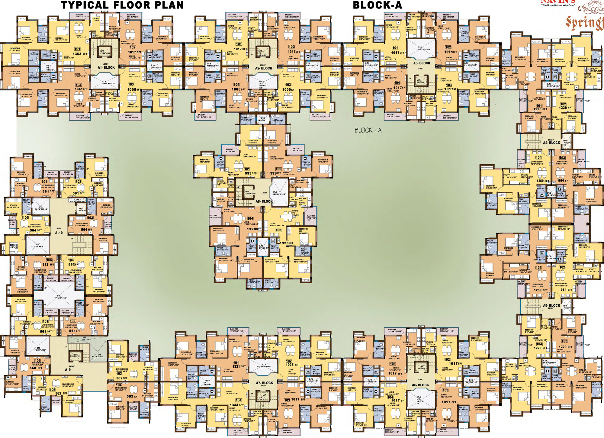 Navins Springfield in Medavakkam, Chennai Price, Location Map, Floor