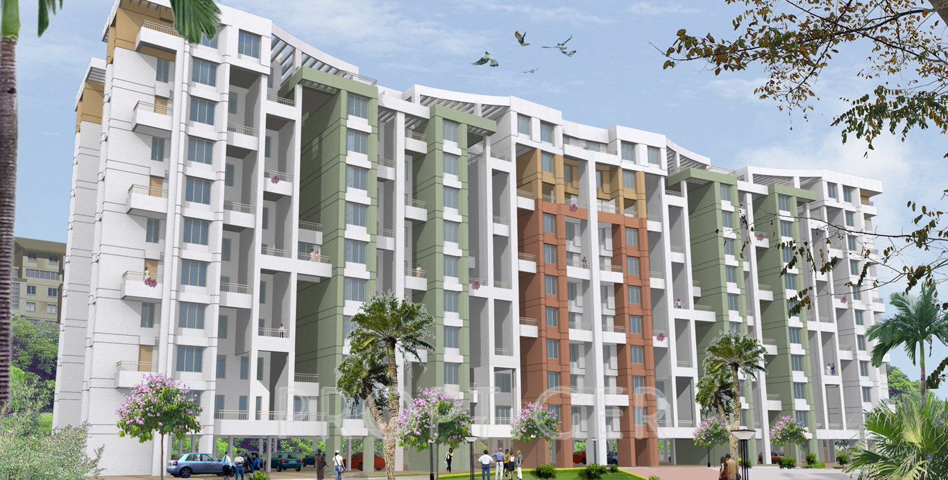 1, 2, 3 BHK Cluster Plan Image Nirman Developers Landmark for sale at