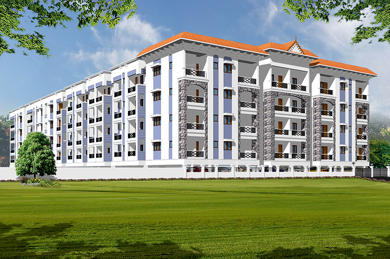 Main Elevation Image 1 of Annai Builders Real Estate Amritaa, Unit