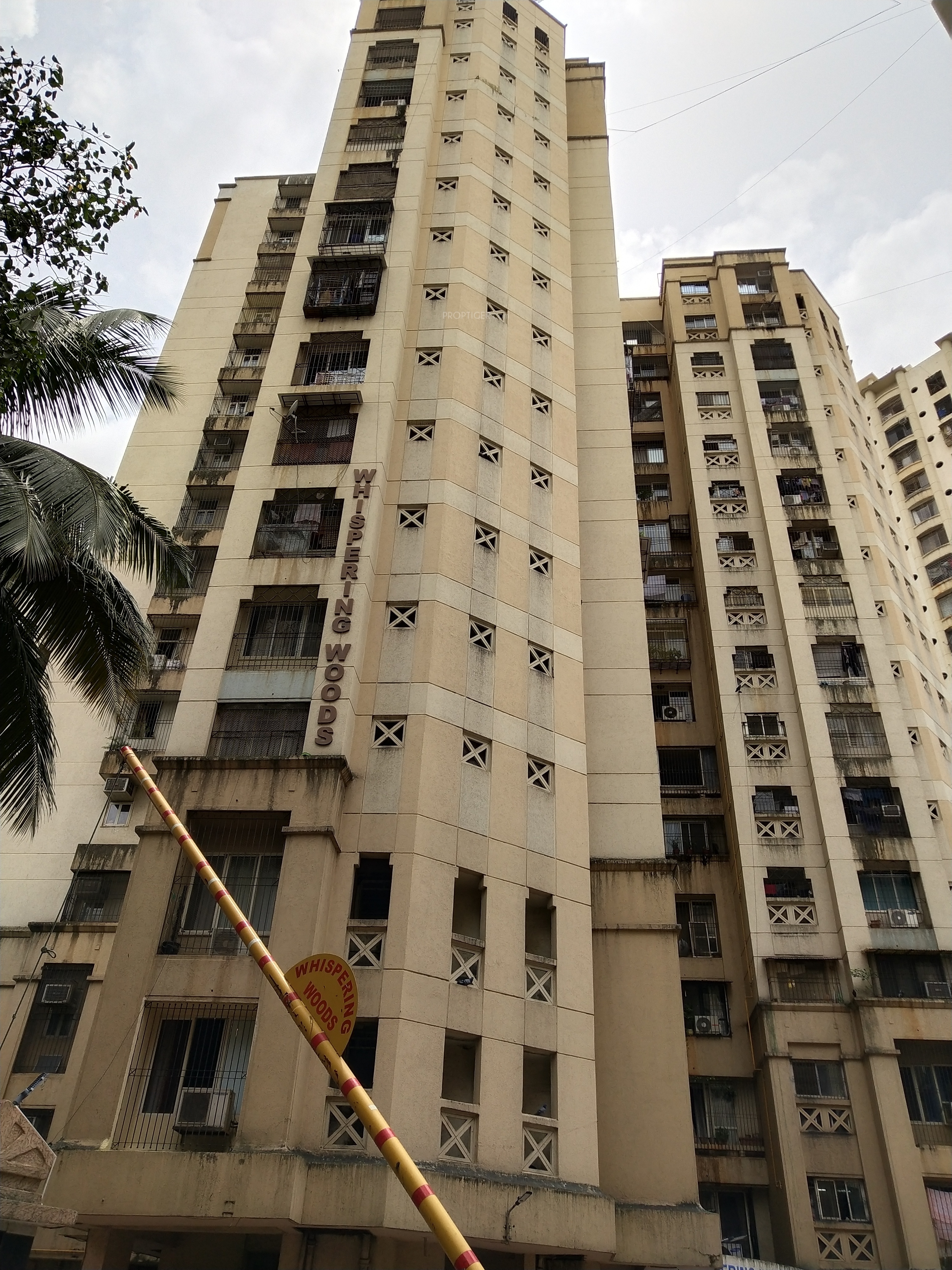 965 sq ft 2 BHK Floor Plan Image GHP Group Whispering Woods Available for sale