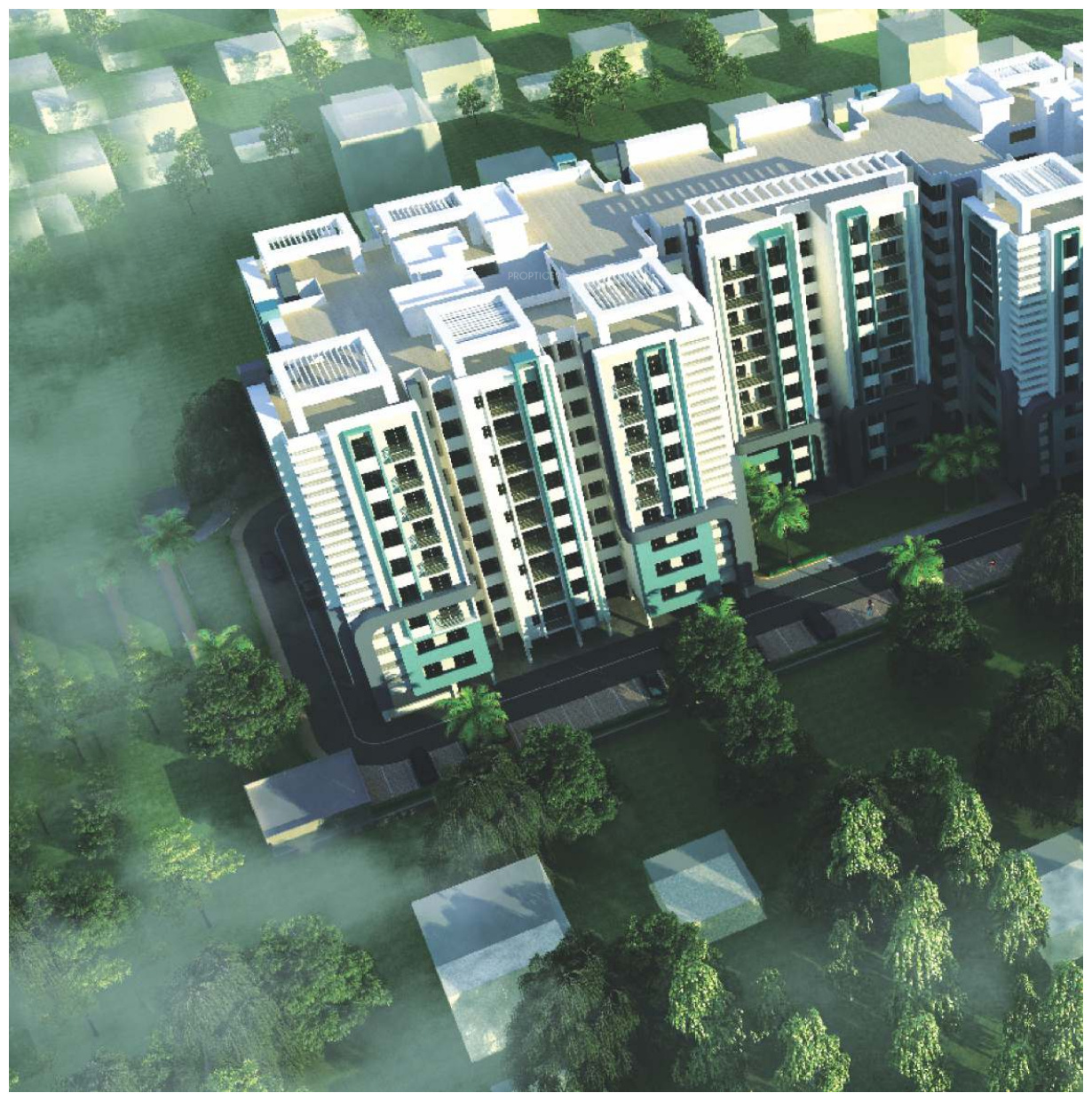 2000 sq ft 4 BHK 4T Apartment for Sale in Rudra Real Estate Aakriti