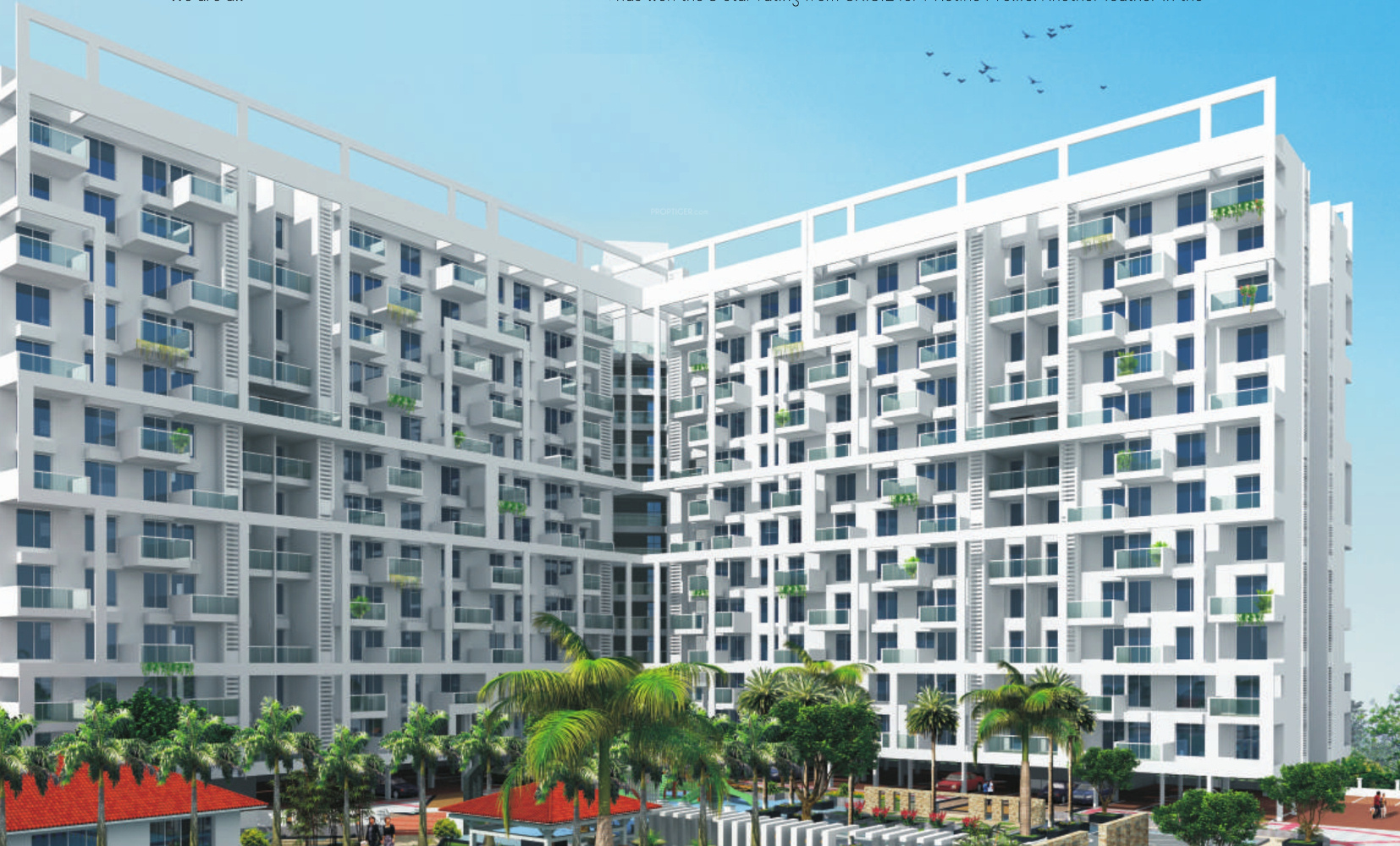 1273 sq ft 3 BHK Floor Plan Image Pristine Properties Prolife