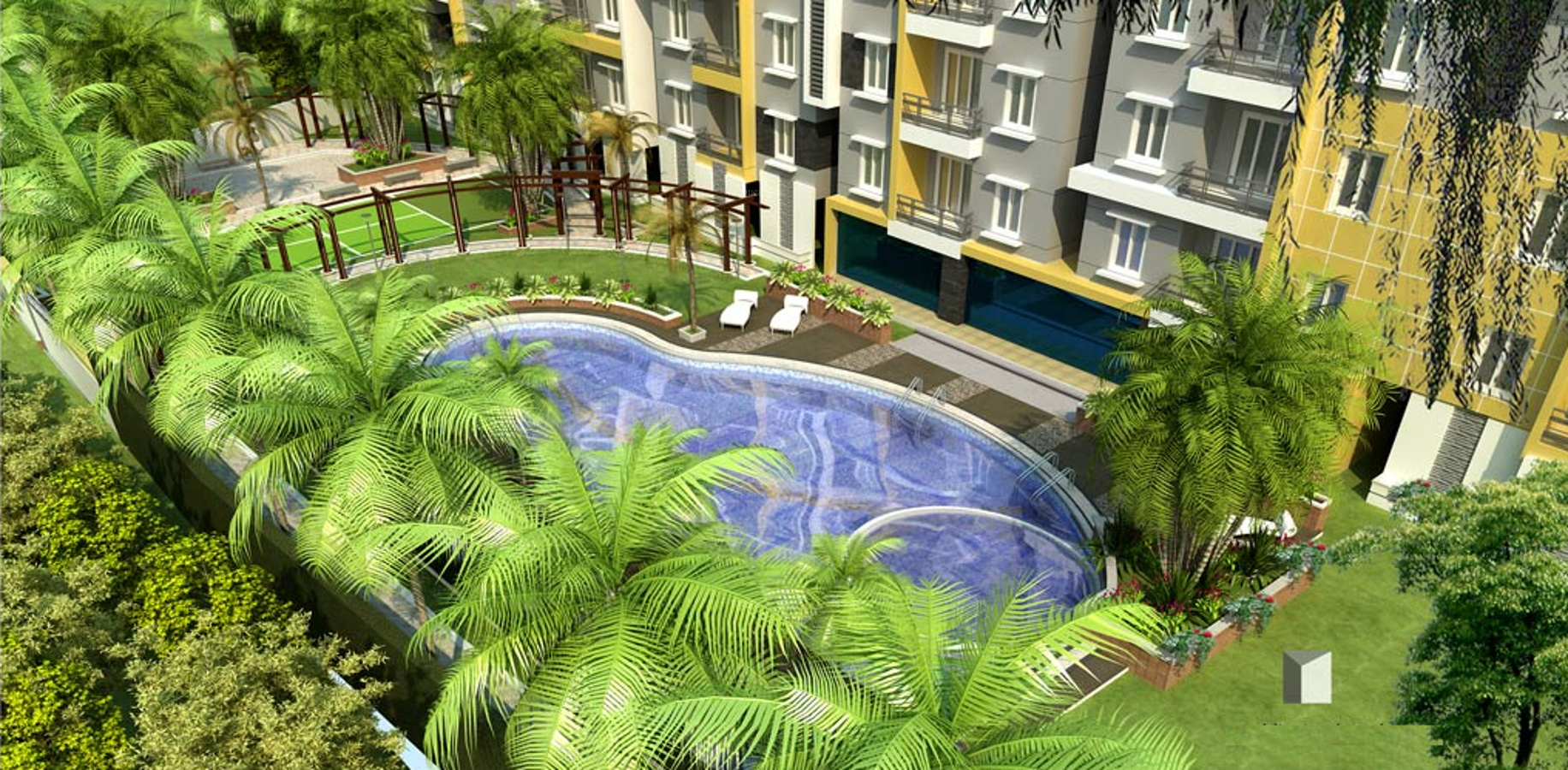 Fortuna White Wings in Vibhutipura, Bangalore Price, Location Map