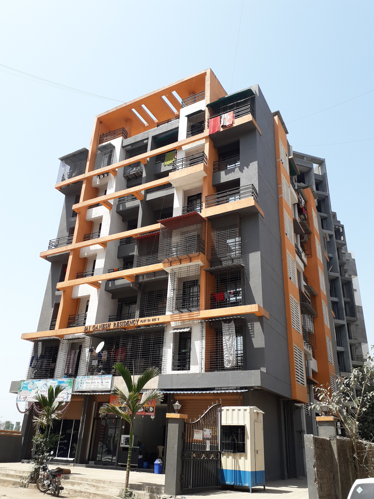 650 sq ft 1 BHK Floor Plan Image Jai Ganesh Developers Residency