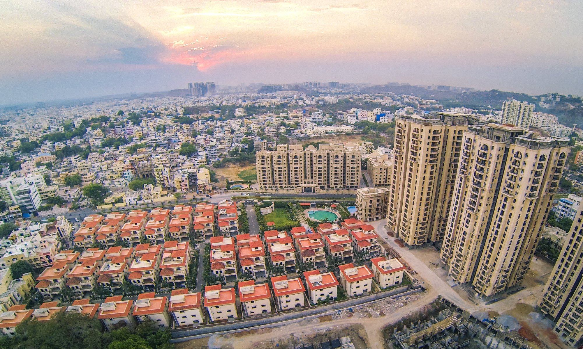 Aditya Empress Towers in Shaikpet, Hyderabad Price, Location Map