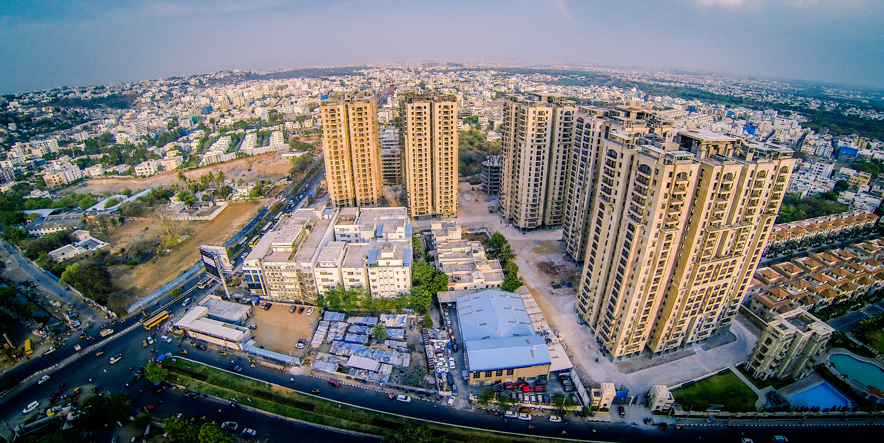 Aditya Empress Towers in Shaikpet, Hyderabad Price, Location Map