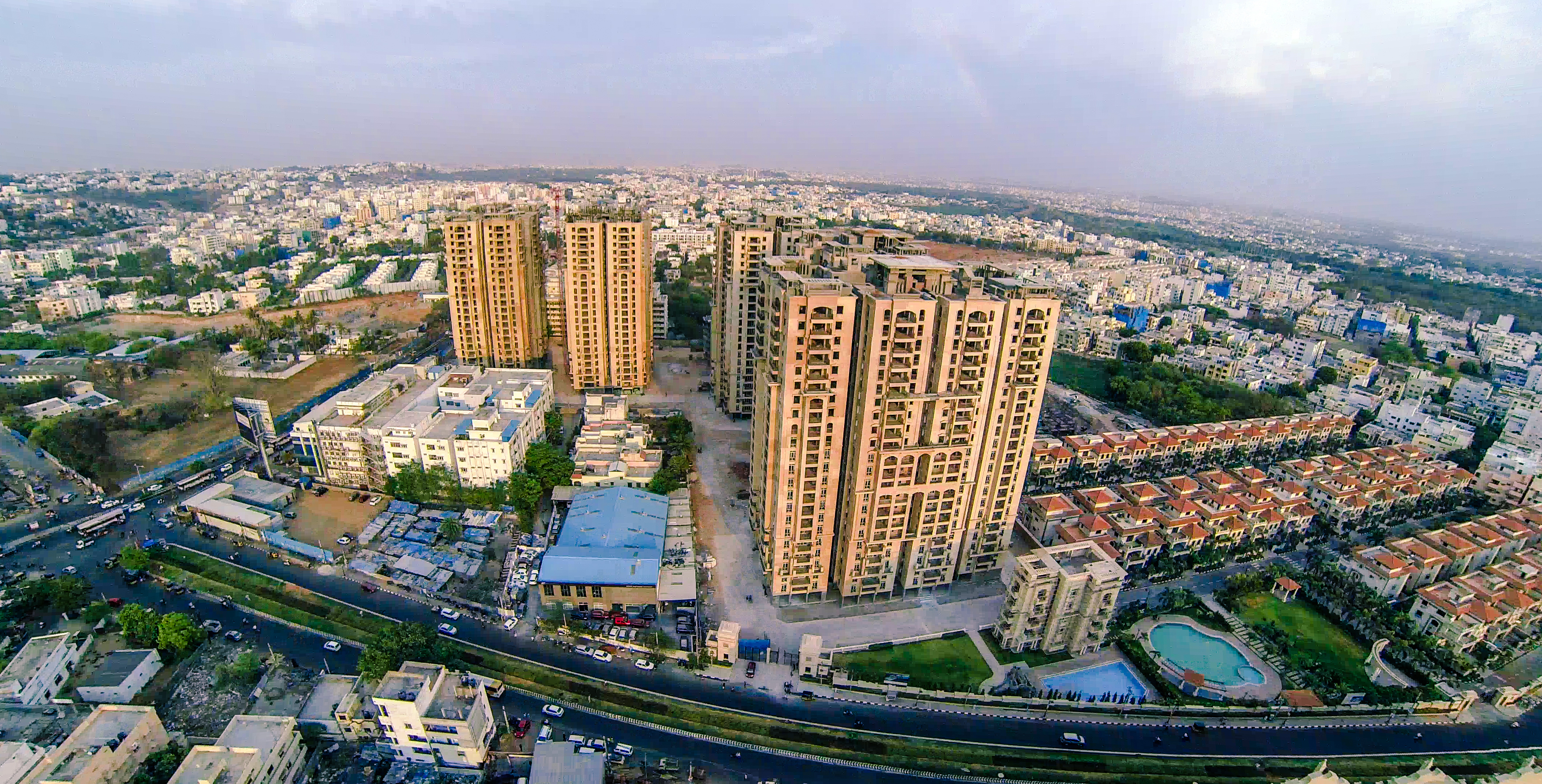 Aditya Empress Towers in Shaikpet, Hyderabad Price, Location Map