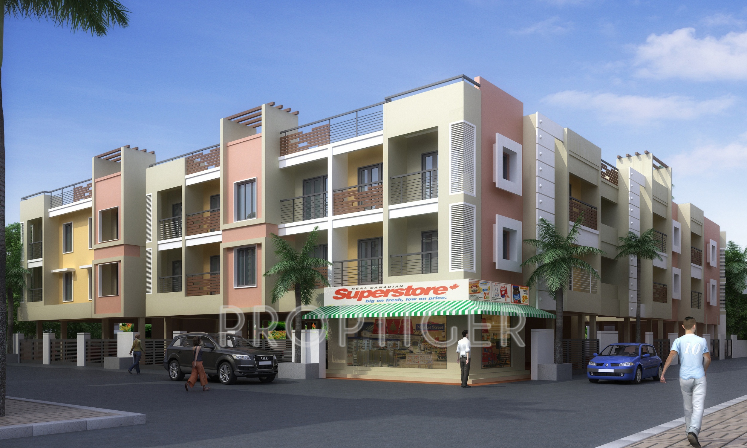 947 sq ft 2 BHK Floor Plan Image Oyester Homes Bliss Yard Available