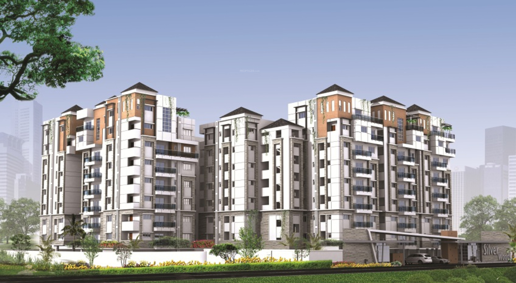 1605 sq ft 3 BHK Floor Plan Image SVS Constructions Silver Woods