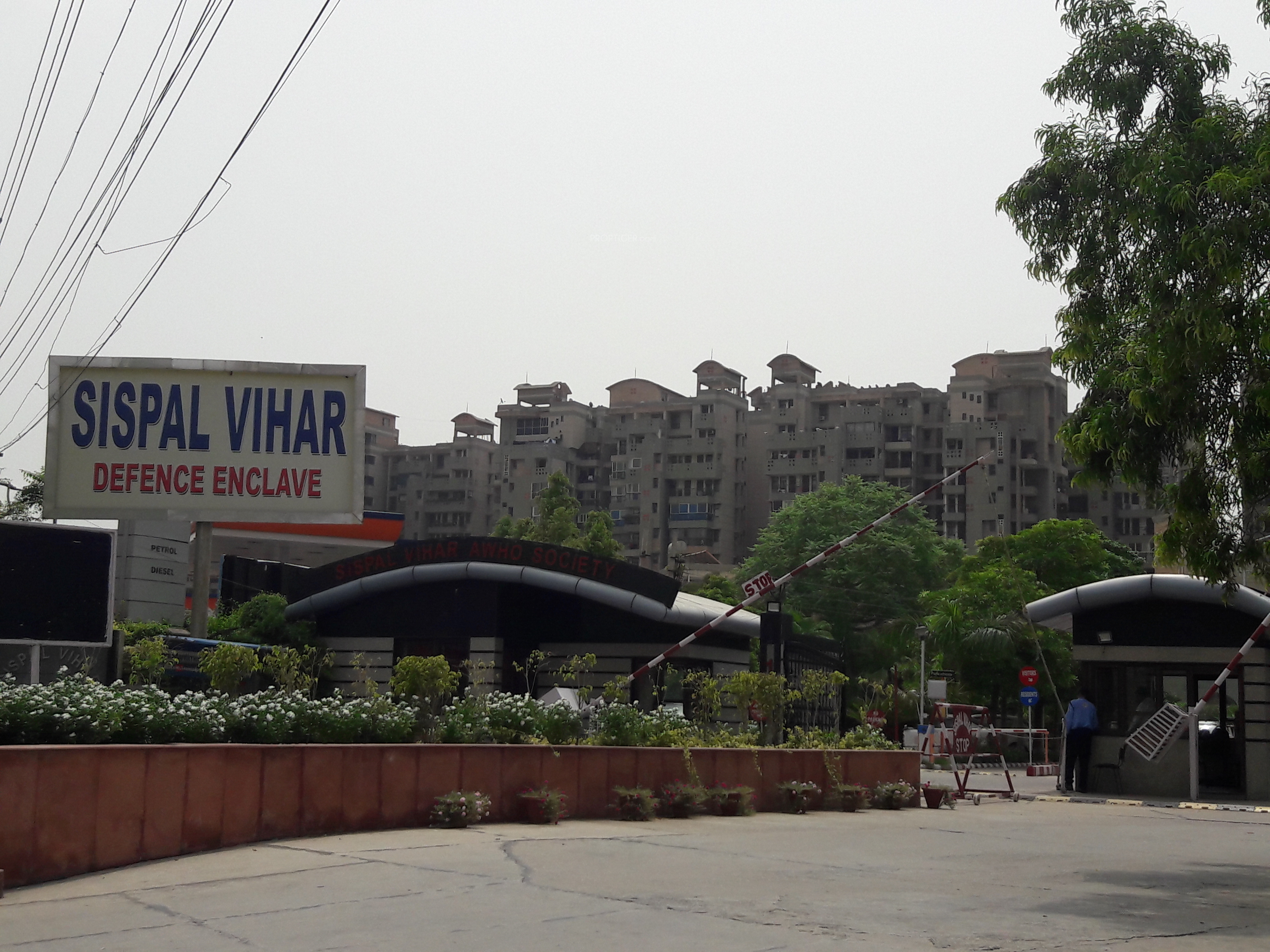 1773 sq ft 3 BHK Floor Plan Image AWHO Delhi Sispal Vihar Available