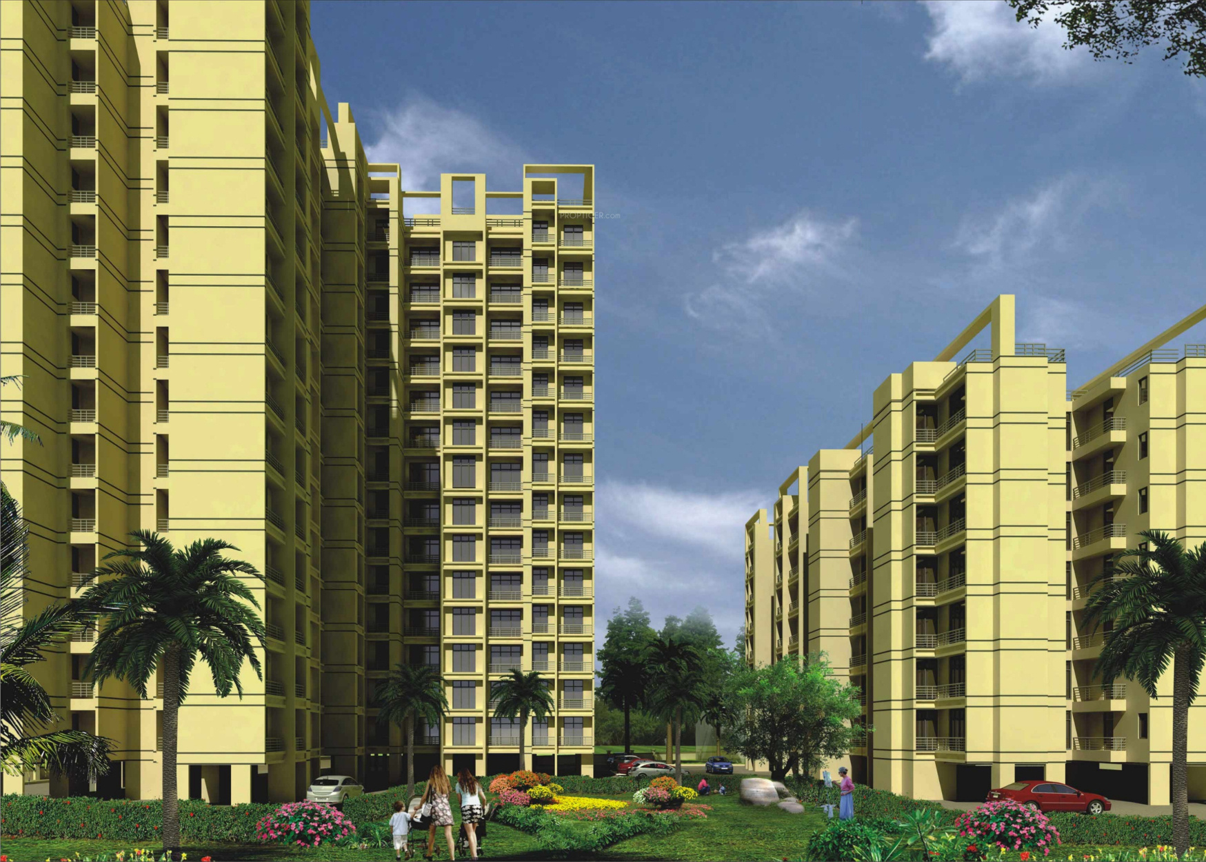 850 sq ft 2 BHK 2T Apartment for Sale in Mukta Realty Mukta Residency