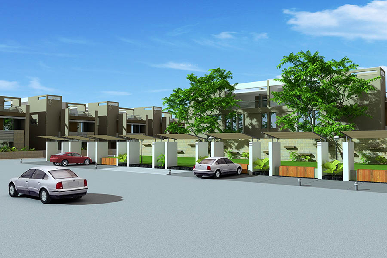 2700 sq ft 4 BHK 4T Villa for Sale in Shree Rang Group Shree Rang Upvan Urjanagar Gandhinagar