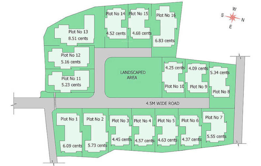 National Empress Garden in Vennala, Kochi Price, Location Map, Floor