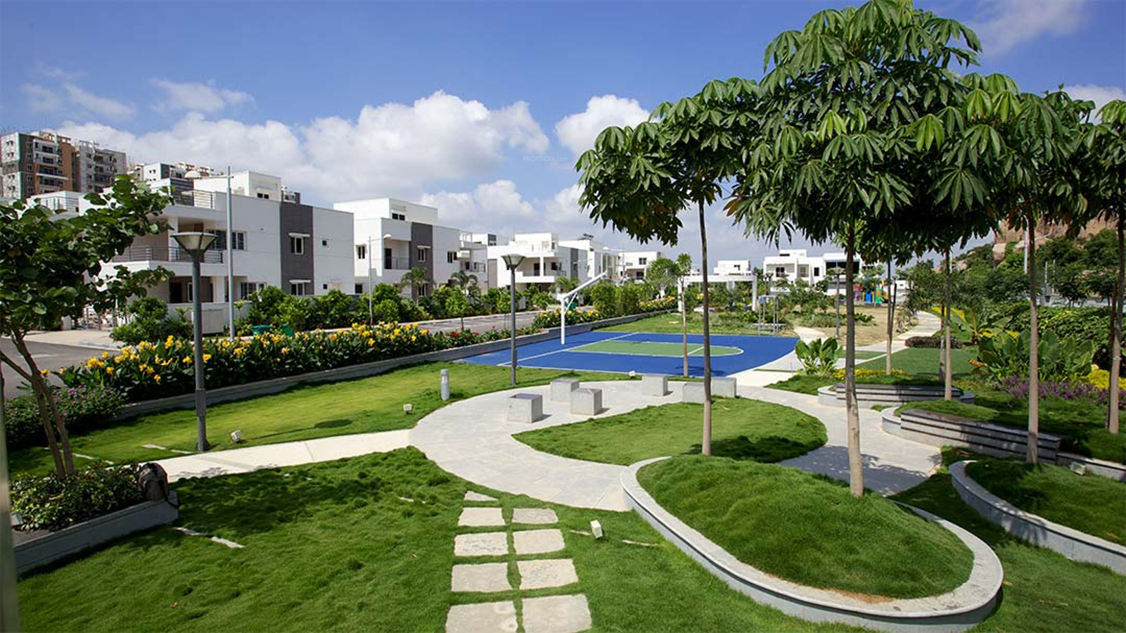 Aparna Hill Park Boulevard in Miyapur, Hyderabad Price, Location Map