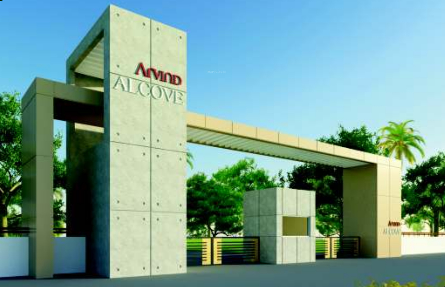 Image of Location Map of Arvind Smartspaces Alcove Bopal Ahmedabad