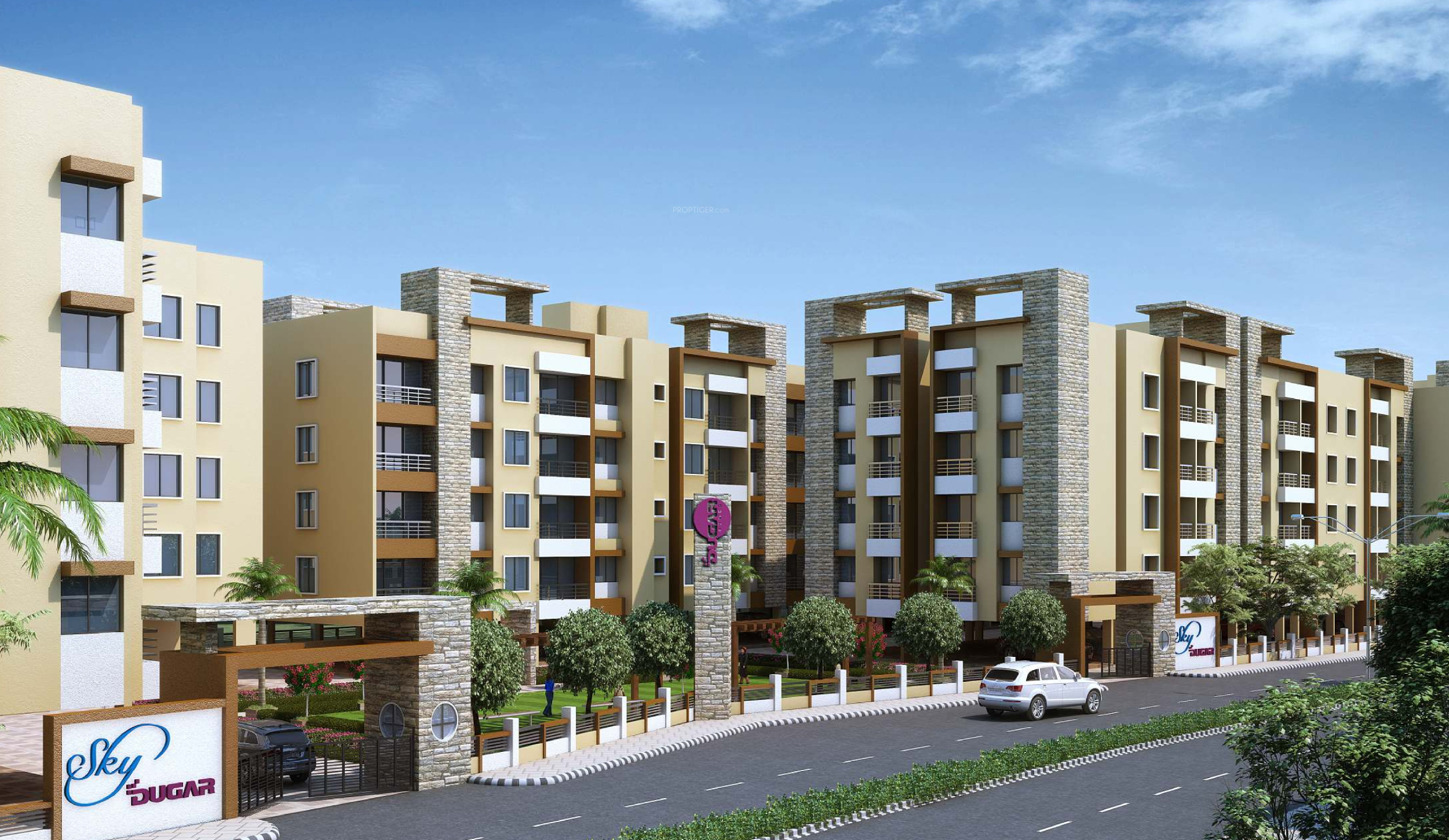 1203 sq ft 2 BHK Floor Plan Image Dugar Homes Sky Dugar Available for