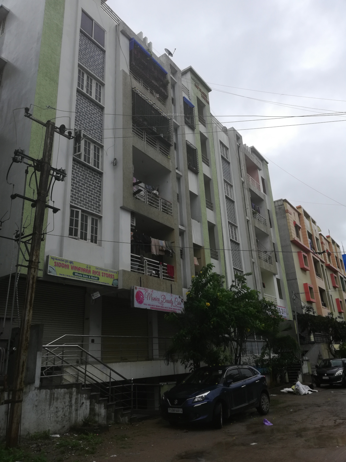 2 BHK Cluster Plan Image Aakriti Housing Saptagiri Tower for sale at