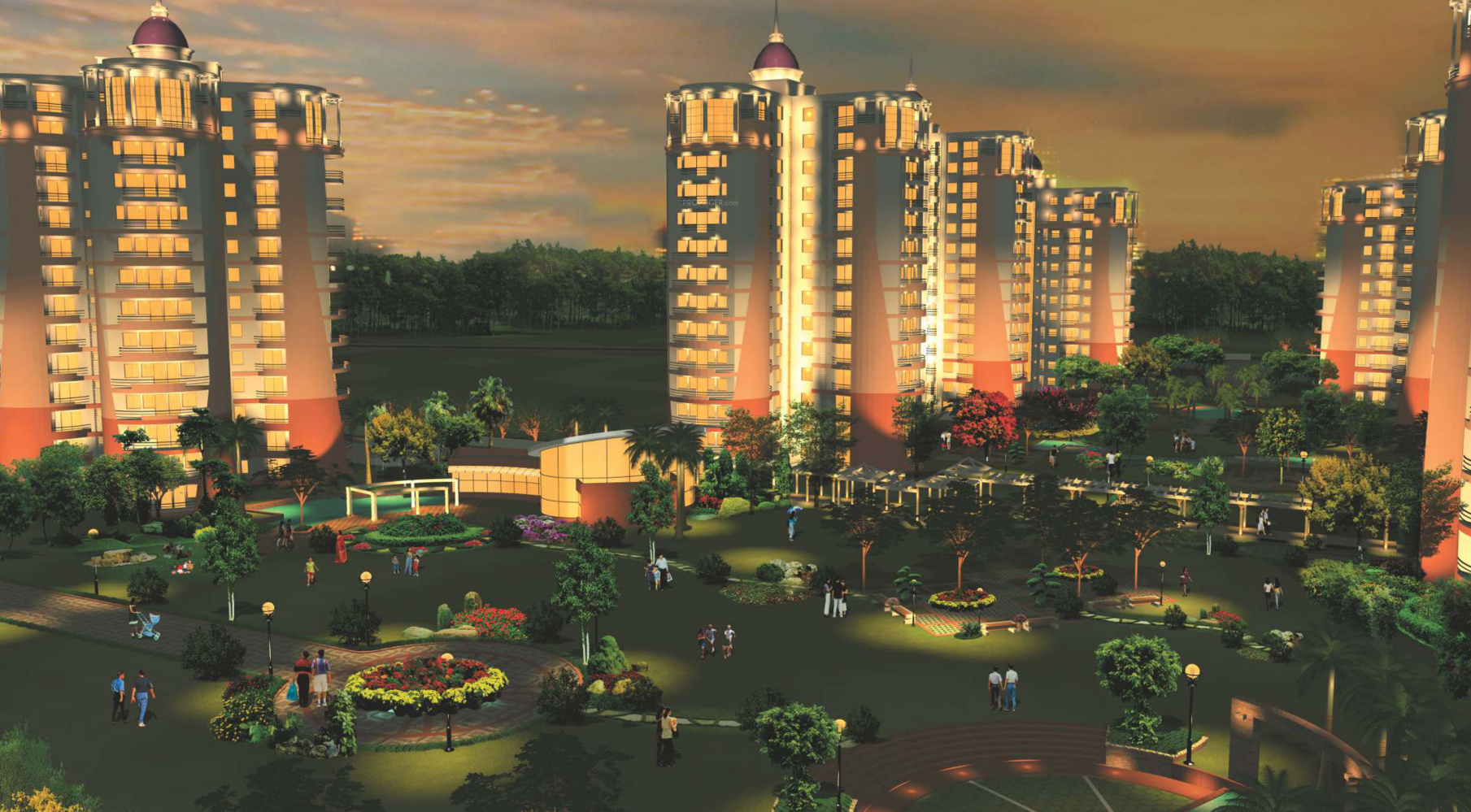 3 BHK 3T Apartment for Sale in Omaxe Limited Heights Gomti Nagar Lucknow