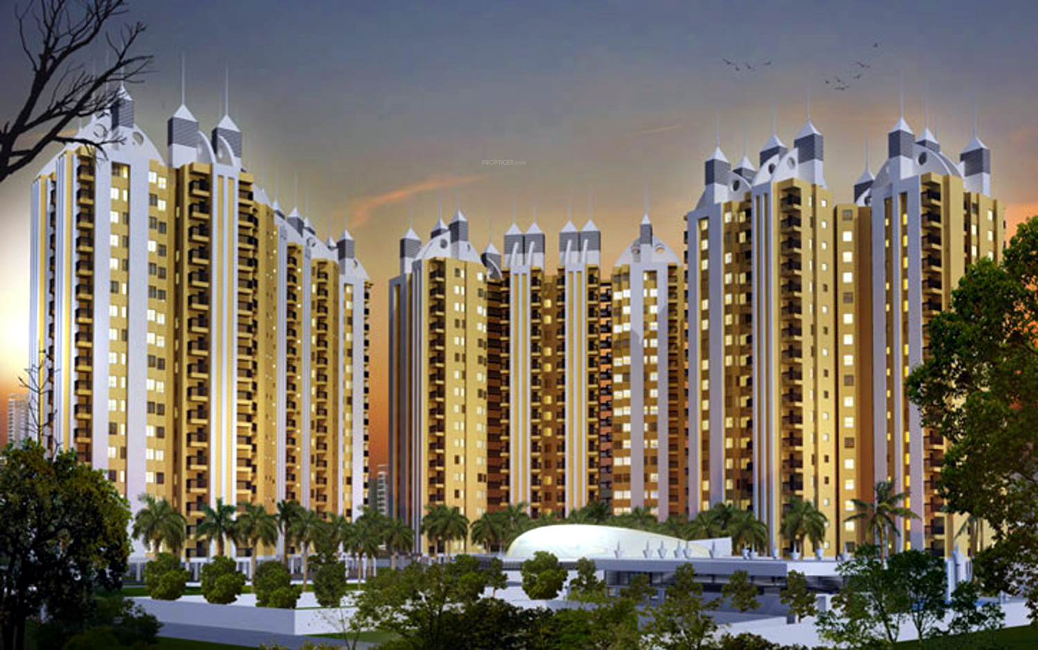 2, 3 BHK Cluster Plan Image Desai Homes DD Diamond Valley for sale at