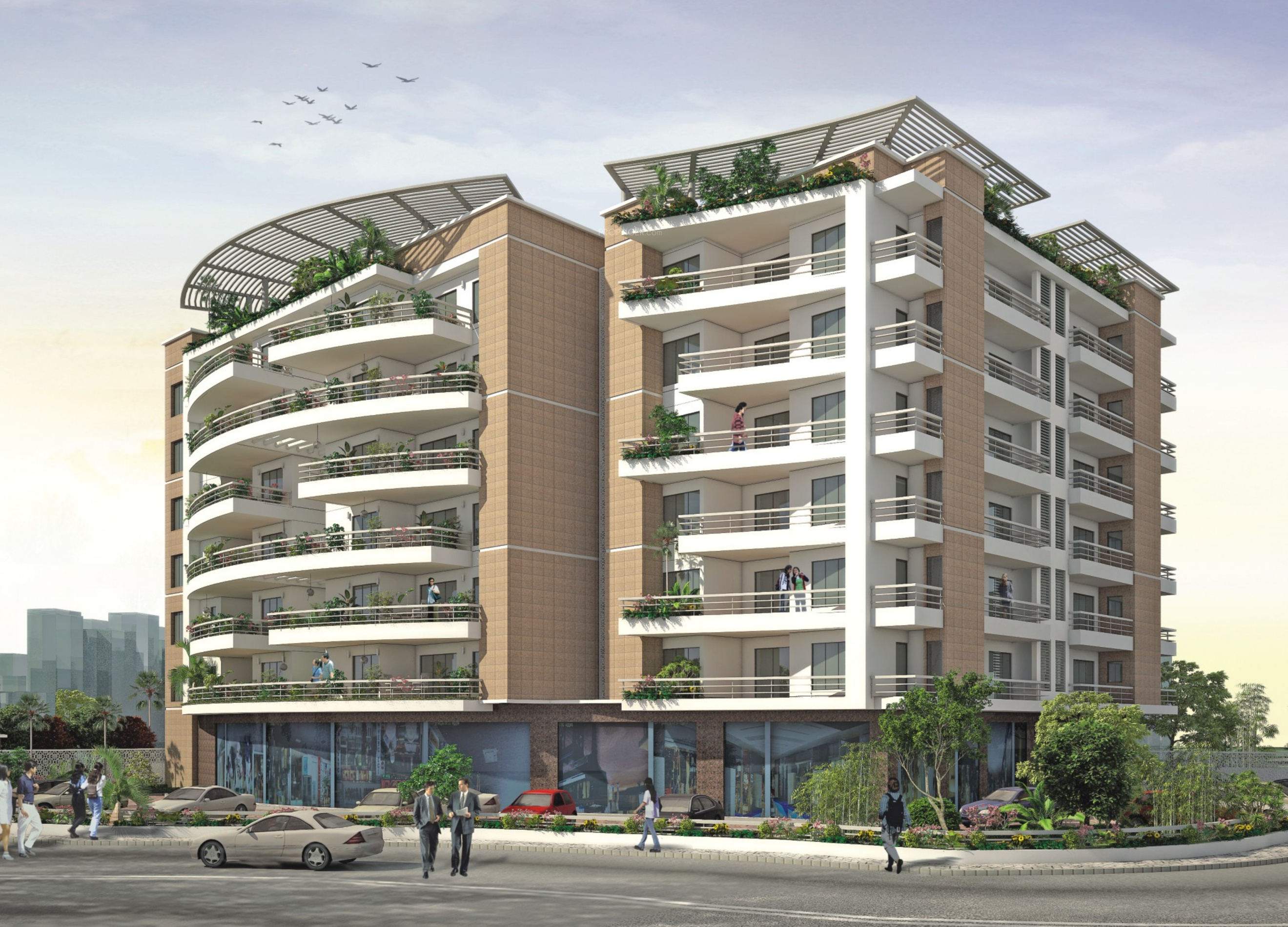 Main Elevation Image 1 of Felicity Estates Pvt Ltd Solitaire, Unit