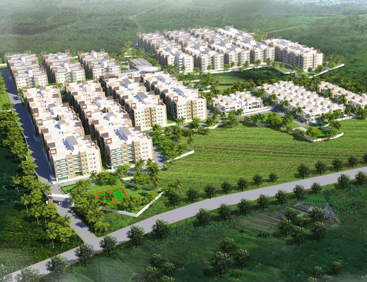 990 sq ft 2 BHK 2T Apartment for Sale in Trident Properties Galaxy
