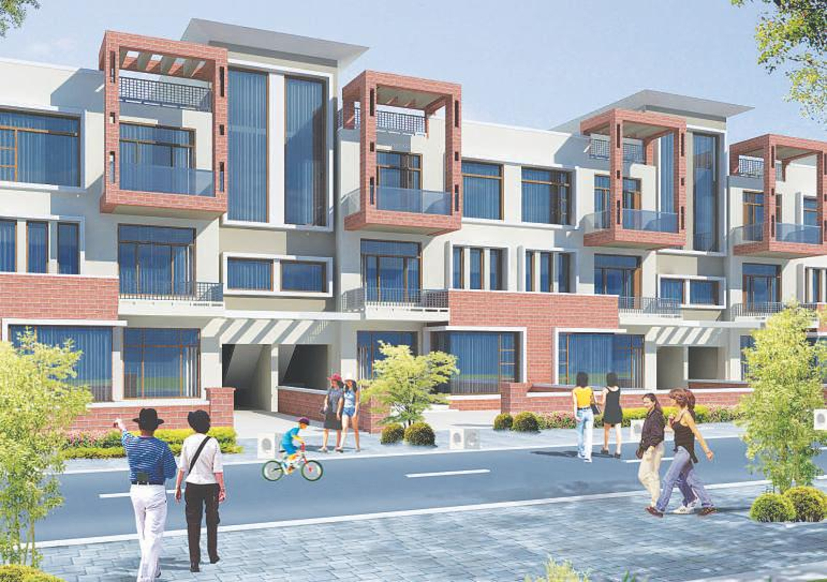 Main Elevation Image 1 of KLV Builders And Developers Signature Homes