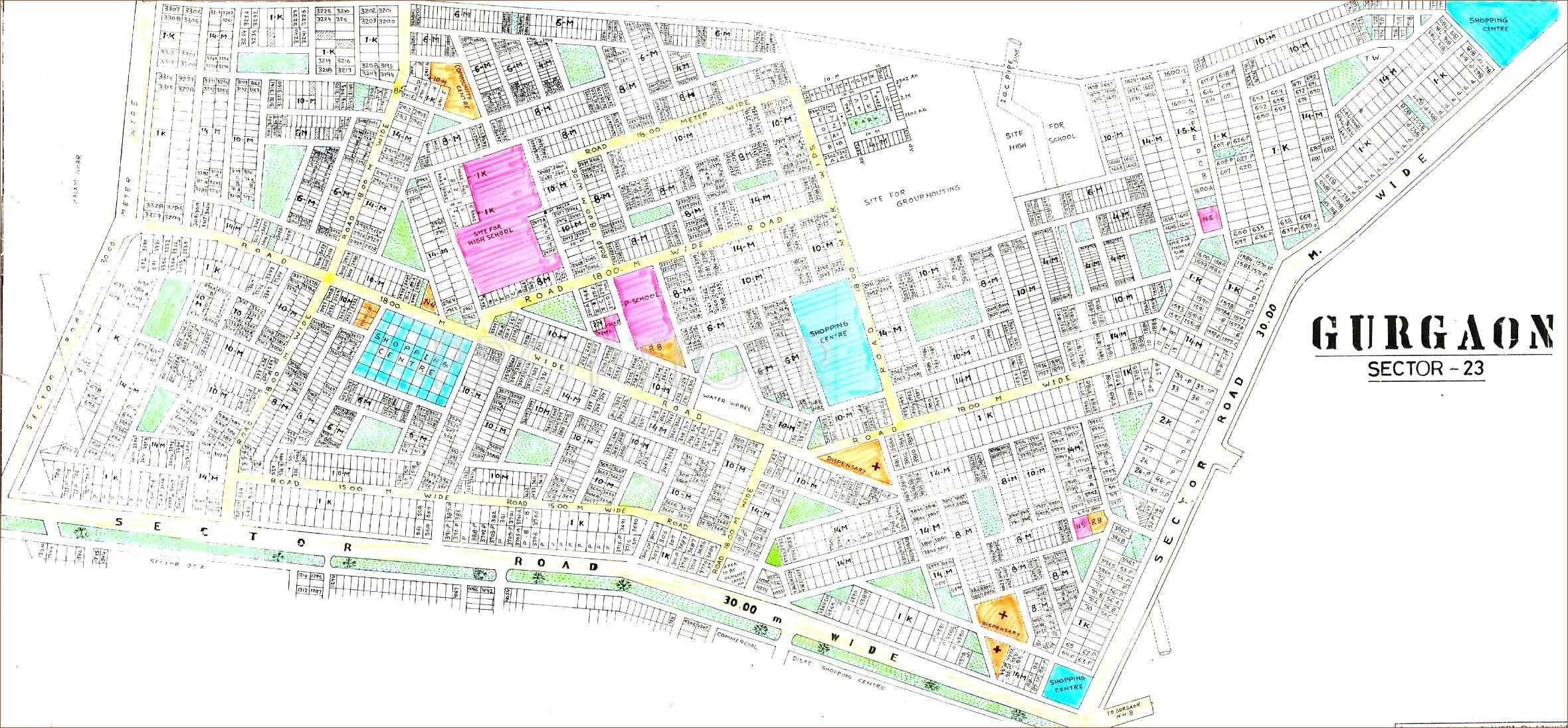 Plot for Sale in HUDA Builder Plot Sec 23 Sector 23 Gurgaon Gurgaon