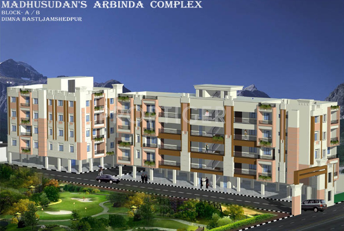 2, 3 BHK Cluster Plan Image Madhusudan Builders Arbinda Complex for