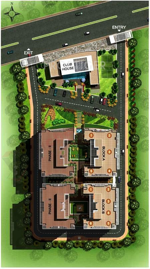 919 sq ft 2 BHK 2T Apartment for Sale in Indiabulls Infraestate Centrum