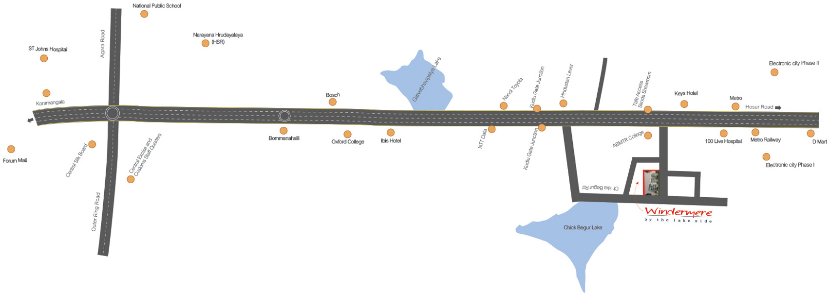 Sri Windermere in Begur, Bangalore Price, Location Map, Floor Plan