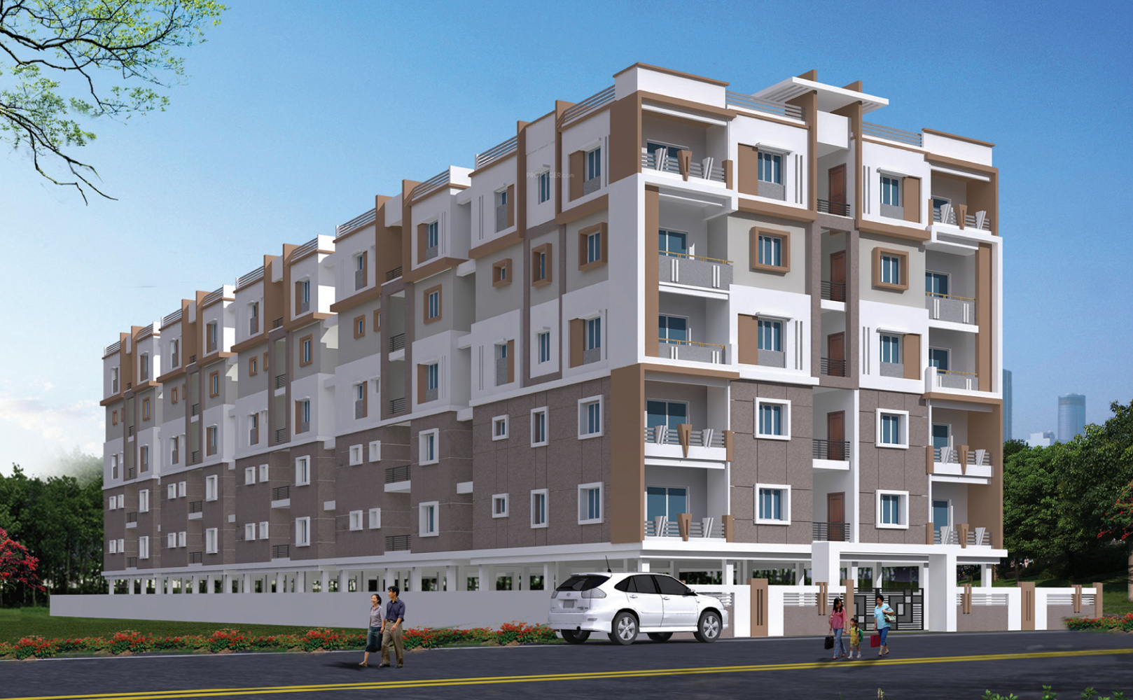 2 BHK Cluster Plan Image VBM Builders Maple for sale at Electronic