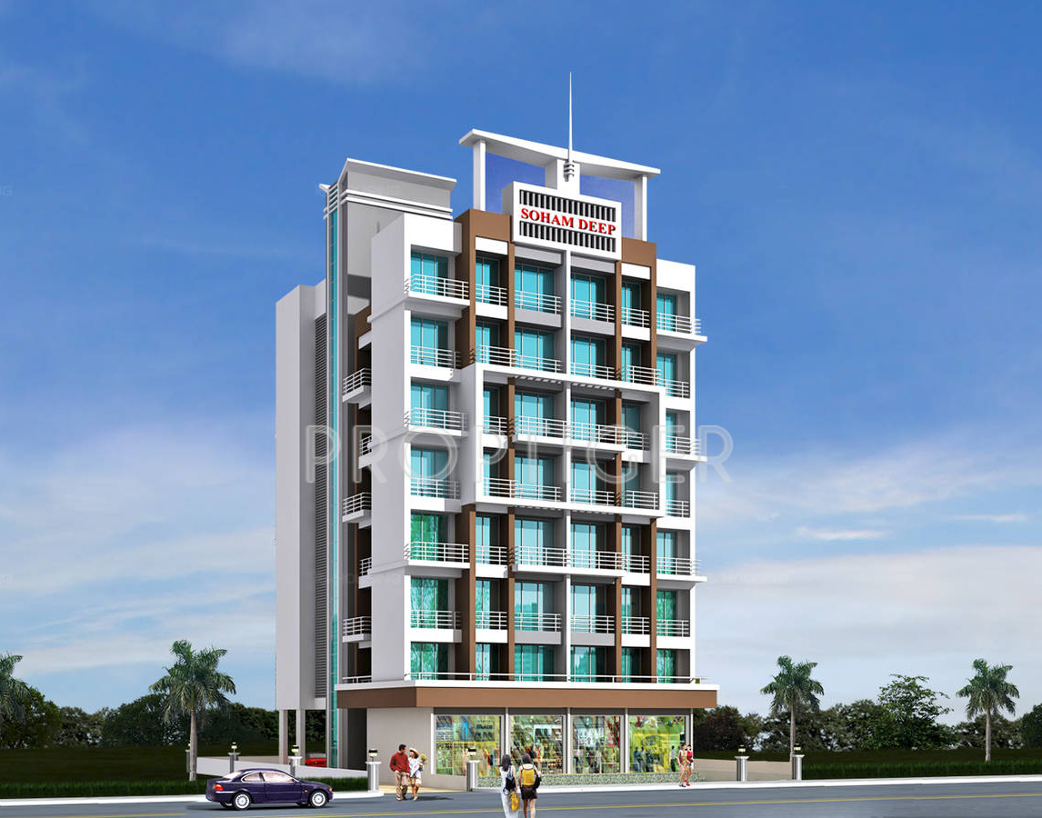 660 sq ft 1 BHK 2T Apartment for Sale in Soham Construction Deep Ulwe Mumbai