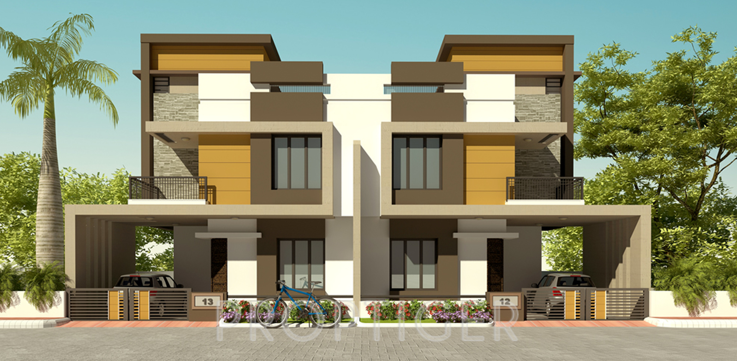 2250 sq ft 4 BHK Floor Plan Image Makhija Infrastructure Royal Wings