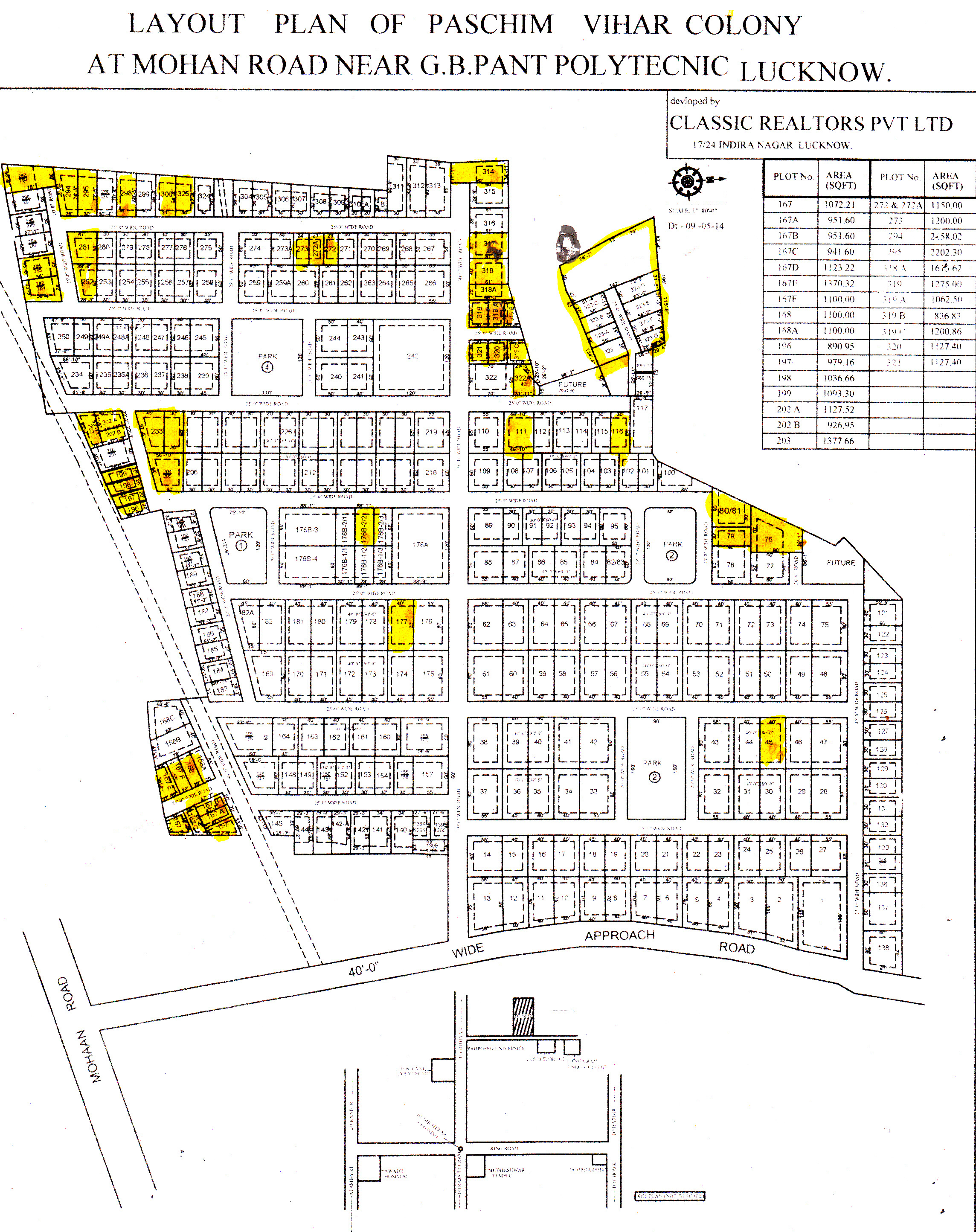 Manas Paschim Vihar in Indira Nagar, Lucknow Price, Location Map