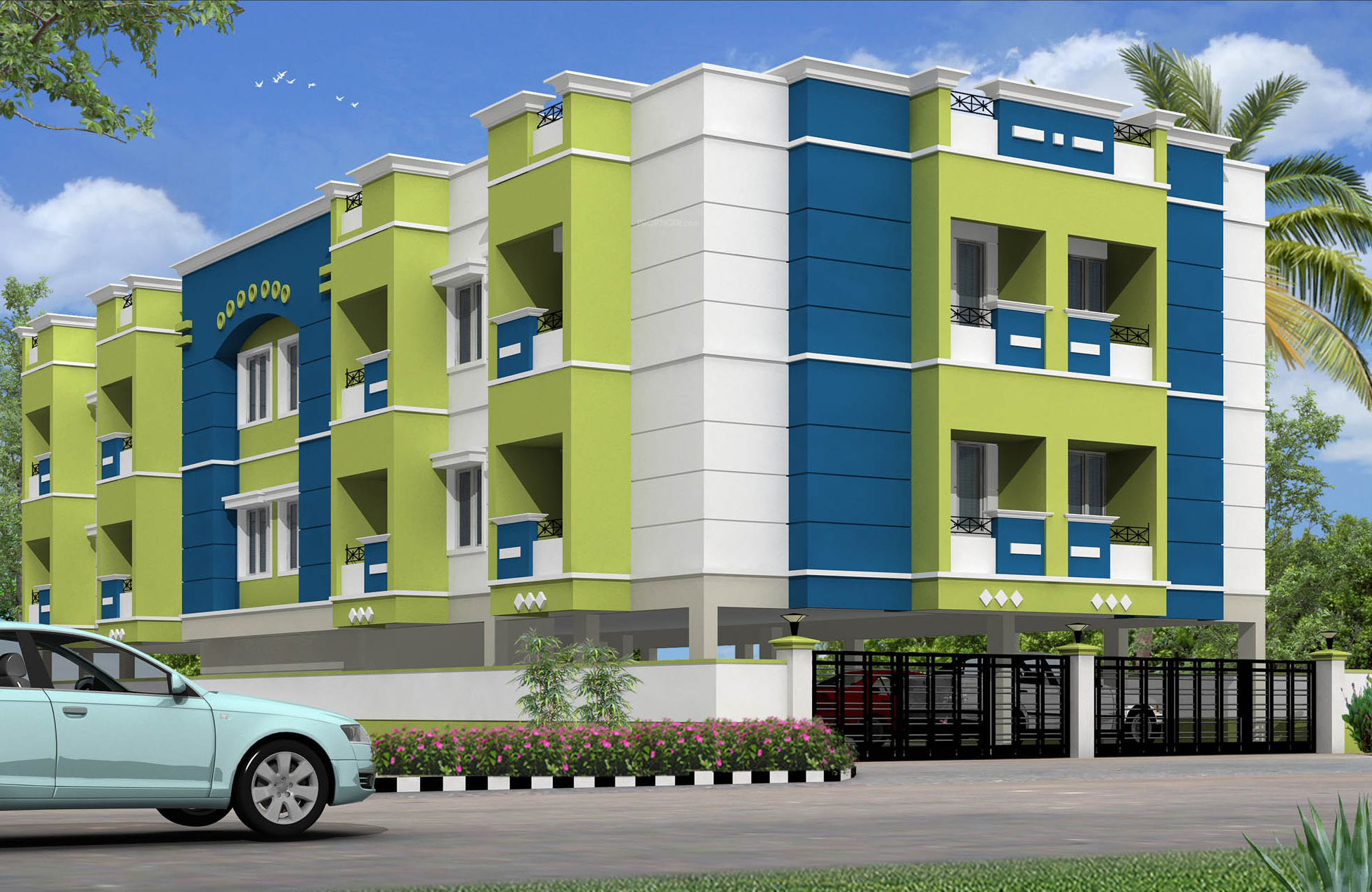 1140 sq ft 2 BHK Floor Plan Image GK Properties Aditi Available for