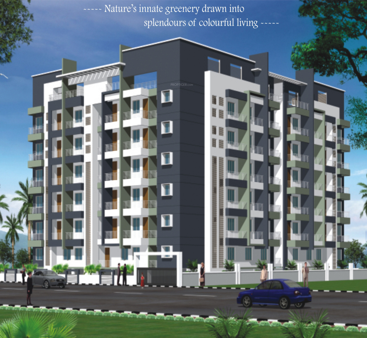 Main Elevation Image of Agraja Sarovar, Unit available at Mulki