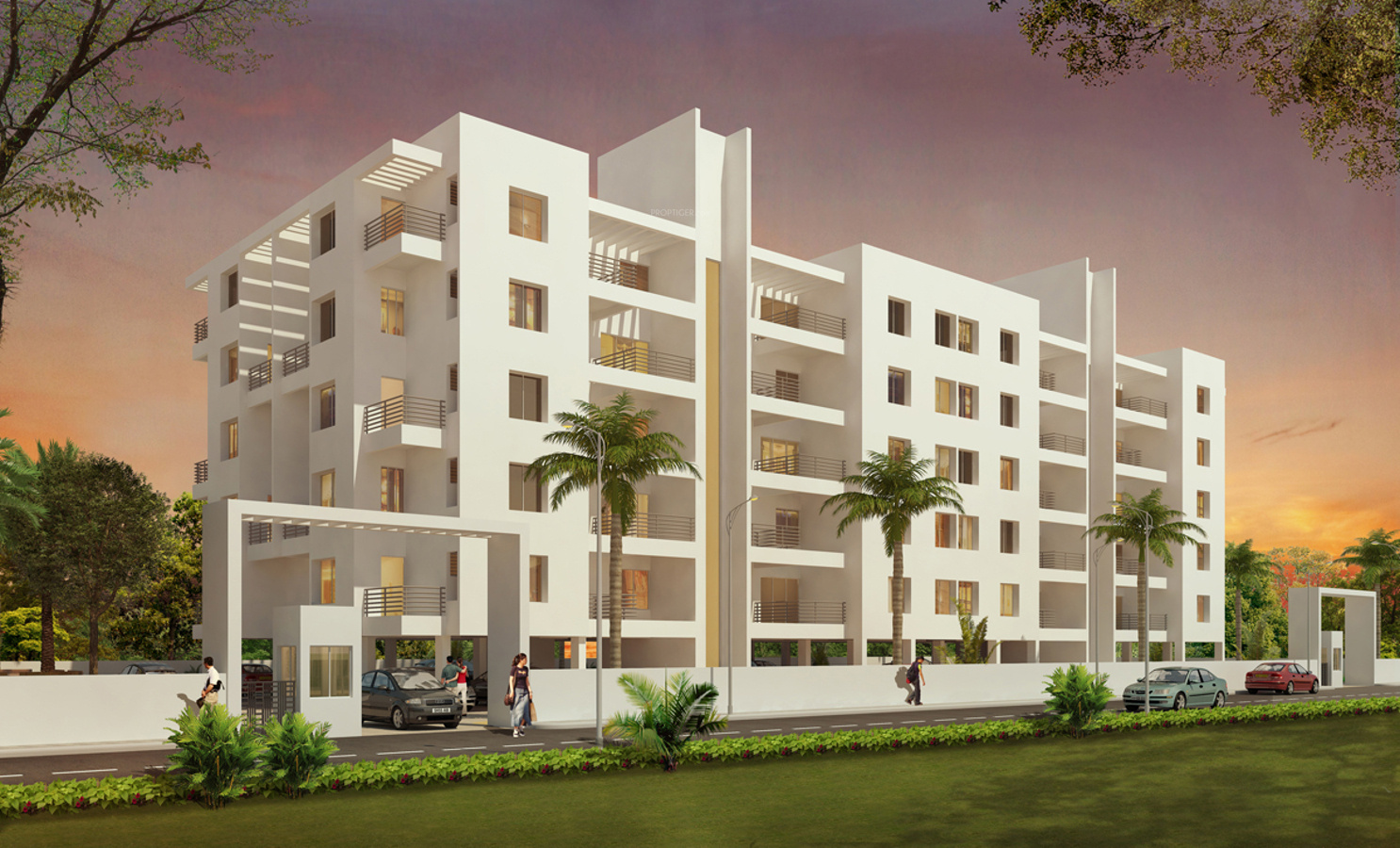 2 BHK Cluster Plan Image G House Emanate for sale at Hadapsar Pune