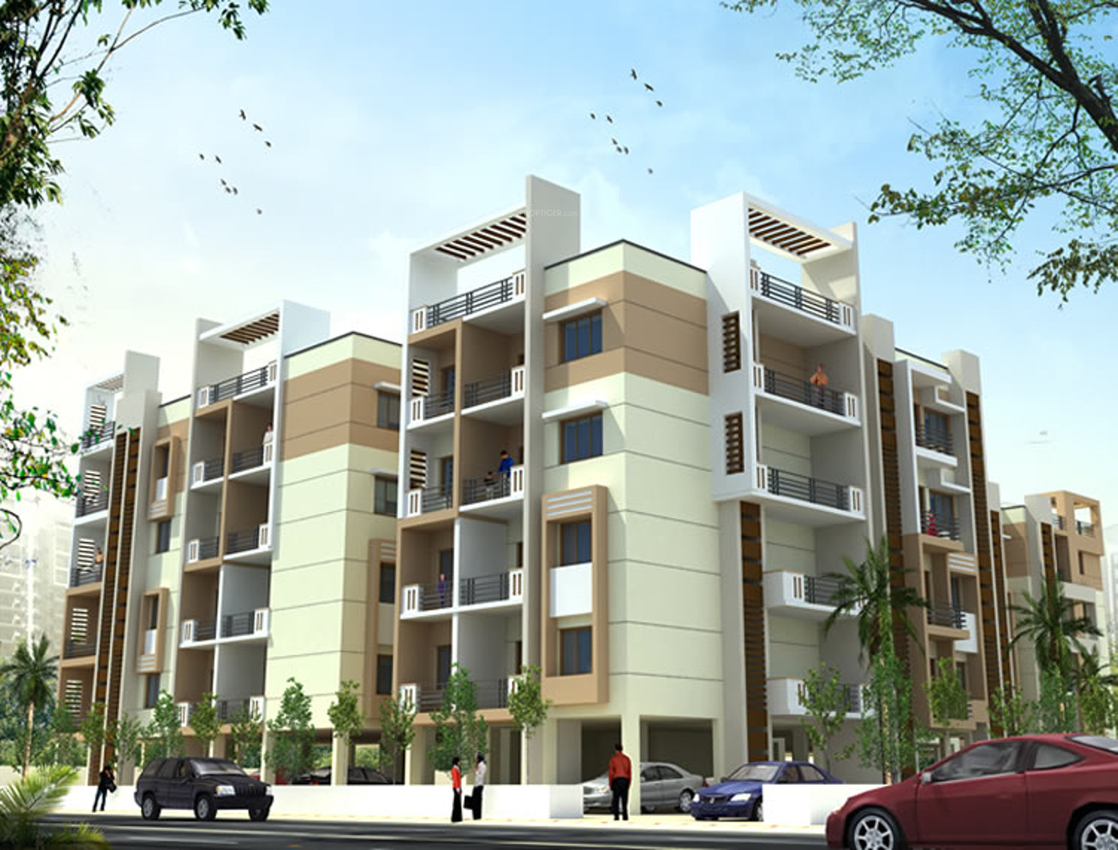 1398 sq ft 2 BHK 2T Apartment for Sale in Mayflower Palm Grove